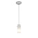 Cylinder One Light Pendant in Brushed Steel (18|28030-1C-BS/OPL)