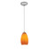 Champagne LED Pendant in Brushed Steel (18|28012-3C-BS/MYA)