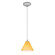 Martini LED Pendant in Brushed Steel (18|28004-3C-BS/AMB)