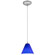 Martini One Light Pendant in Brushed Steel (18|28004-1C-BS/COB)