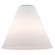 Inari Silk Pendant Glass Shade in White (18|23104-WHT)