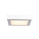 Strike 2.0 SQ LED Flush Mount in White (18|20802LEDD-WH/ACR)