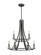 Verona Nine Light Chandelier in Bronze (224|2010-9BRZ)