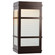 Metropolis LED Wall Fixture in Bronze (18|20038LEDDMG-BRZ/RFR)