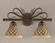 Swan Two Light Bath Bar in Bronze (200|102-BRZ-7185)