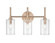Chastine Three Light Vanity in Modern Gold (59|9923-MG)