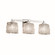 Veneto Luce Three Light Bath Bar in Polished Chrome (102|GLA-8433-30-LACE-CROM)