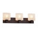 Fusion Three Light Bath Bar in Matte Black (102|FSN-8923-30-FRCR-MBLK)