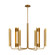 Carson LED Chandelier in Burnished Brass (454|KC1076BBS)