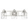 Lumley Three Light Bath Vanity in Polished Nickel (106|IN40057PN)