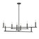 Hale Eight Light Chandelier in Black (106|IN20026BK)