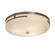 Porcelina LED Flush-Mount in Matte Black (102|PNA-8998-WAVE-MBLK)