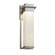 Porcelina LED Outdoor Wall Sconce in Brushed Nickel (102|PNA-7544W-WAVE-NCKL)
