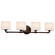 Fusion LED Bath Bar in Dark Bronze (102|FSN-8464-55-OPAL-DBRZ-LED4-2800)