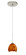 Tay Tay One Light Pendant in Satin Nickel (74|1XT-560518-LED-SN)
