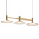 Systema Staccato LED Linear Pendant in Brass Finish (69|1783.14-CON)