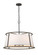 Lenyx Pendant Six Light Chandelier in Iron Ore (224|1935-26IO)