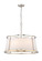 Lenyx Pendant Six Light Chandelier in Brushed Nickel (224|1935-26BN)
