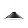Radiance One Light Pendant in Carbon - Matte Black (102|CER-6240-CRB-MBLK-WTCD)