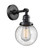 Franklin Restoration LED Wall Sconce in Matte Black (405|203SW-BK-G204-6-LED)