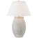 Avedon LED Table Lamp in Plaster White Rattan (268|MF 3002PWR-L)