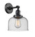 Franklin Restoration LED Wall Sconce in Matte Black (405|203SW-BK-G74-LED)