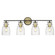 Shelby Four Light Vanity in Oil Rubbed Bronze and Antique Brass (106|IN40006ORB)