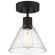 Port Nine Martini LED Semi Flush Mount in Matte Black (18|63146LEDDLP-MBL/SDG)