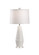 Pam Cain One Light Table Lamp in White (460|69731)