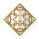 Claire Bell One Light Wall Sconce in Gold (460|69214)