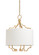 Claire Bell Five Light Chandelier in Gold (460|69182)