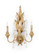 Chelsea House (General) Three Light Wall Sconce in Antique Gold/Clear (460|68750)