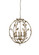 Chelsea House Misc Six Light Chandelier in Silver (460|68471)