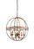 Chelsea House Misc Six Light Chandelier in Gold (460|68363)