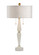 Wildwood Two Light Table Lamp in White/Gold (460|60622)