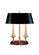 Wildwood (General) Two Light Desk Lamp in Handed/Mahogany (460|517)
