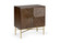 Wildwood (General) Cabinet in Black Walnut/Gold Leaf (460|490562)