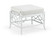 Wildwood (General) Ottoman in White/Off White (460|490446)