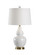 Wildwood One Light Table Lamp in White/Cream (460|47048)