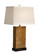 Wildwood One Light Table Lamp in Gold/Black (460|46766)