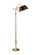 Wildwood One Light Floor Lamp in Tole Shade-Solid Brass (460|44)