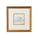 Lisa Kahn Sand Piper V in White Mat - Antique Gold Fillet (460|386549)