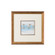 Lisa Kahn Sand Piper I in White Mat- Antique Gold Fillet (460|386545)