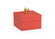 Pam Cain Box in Red/Metallic Gold (460|384879)