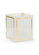 Claire Bell Wastebasket in Cream/Metallic Gold (460|384702)