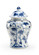 Chelsea House Misc Vase in White/Blue (460|384699)