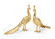 Chelsea House Misc Peacocks (S2) in Gold (460|384144)