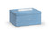 Chelsea House (General) Box in Blue Shagreen/Natural Rock Crystal (460|383769)