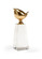 Chelsea House Misc Bird On Crystal in Gold (460|383557)