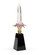 Chelsea House (General) Obelisk in Black/Clear/Purple/Polished (460|383453)